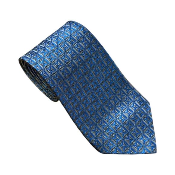 Fumagalli Blue/Gray Tie - Picture 7 of 7